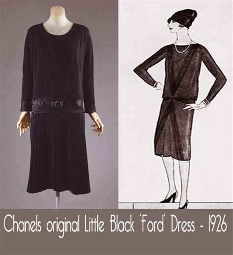 little black dress chanel 1926 in vogue|chanel iconic little black dress.